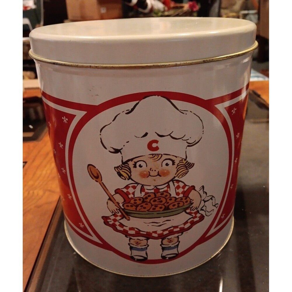 Vintage Ballonoff Campbells Tin Canister